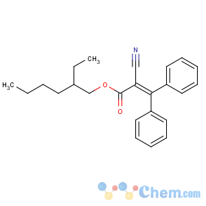CAS No:6197-30-4 2-ethylhexyl 2-cyano-3,3-diphenylprop-2-enoate