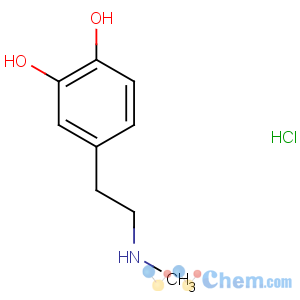 CAS No:62-32-8 4-[2-(methylamino)ethyl]benzene-1,2-diol