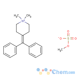CAS No:62-97-5 4-benzhydrylidene-1,1-dimethylpiperidin-1-ium