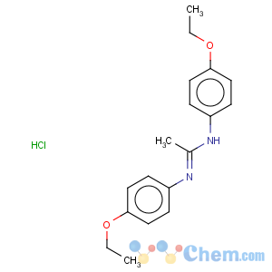 CAS No:620-99-5 Ethanimidamide,N,N'-bis(4-ethoxyphenyl)-, hydrochloride (1:1)