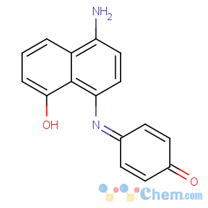 CAS No:6201-72-5 2,5-Cyclohexadien-1-one,4-[(4-amino-8-hydroxy-1-naphthalenyl)imino]-