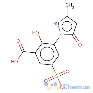 CAS No:6201-74-7 1-(2-hydroxy-3-carboxy-5-sulfophenyl)-3-methyl-5-pyrazolone