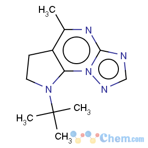 CAS No:62052-97-5 6H-Pyrrolo[3,2-e][1,2,4]triazolo[1,5-a]pyrimidine,8-(1,1-dimethylethyl)-7,8-dihydro-5-methyl-
