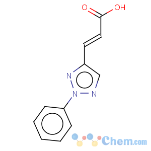 CAS No:6206-87-7 (2E)-3-(2-phenyl-2H-1,2,3-triazol-4-yl)acrylic acid
