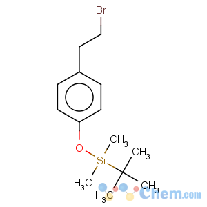 CAS No:620600-61-5 (4-(2-Bromoethyl)phenoxy)-(1,1-dimethylethyl)dimethylsilane