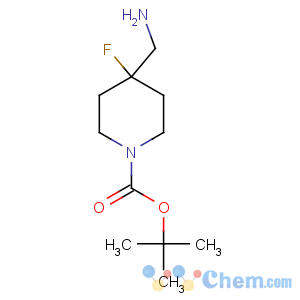 CAS No:620611-27-0 1-Piperidinecarboxylicacid, 4-(aminomethyl)-4-fluoro-, 1,1-dimethylethyl ester