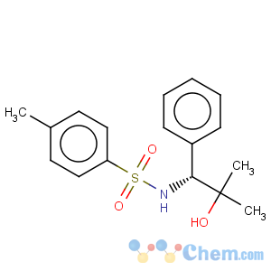 CAS No:620627-46-5 (r)-n-(2-hydroxy-2-methyl-1-phenyl-propyl)-4-methyl-benzenesulfonamide
