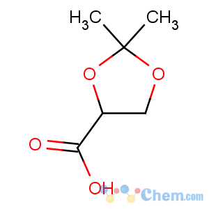 CAS No:62075-55-2 2,2-dimethyl-1,3-dioxolane-4-carboxylic acid