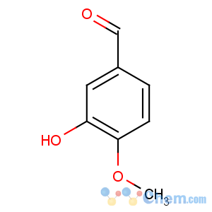 CAS No:621-59-0 3-hydroxy-4-methoxybenzaldehyde