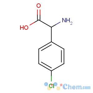 CAS No:6212-33-5 2-amino-2-(4-chlorophenyl)acetic acid