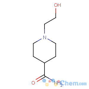CAS No:62124-30-5 1-(2-HYDROXY-ETHYL)-PIPERIDINE-4-CARBOXYLIC ACID AMIDE