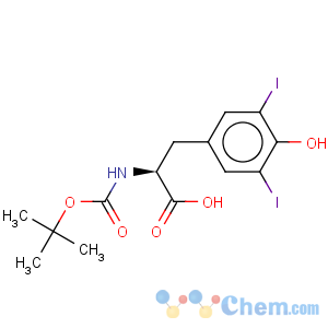 CAS No:62129-53-7 L-Tyrosine,N-[(1,1-dimethylethoxy)carbonyl]-3,5-diiodo-