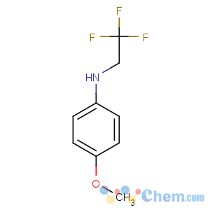 CAS No:62158-95-6 4-methoxy-N-(2,2,2-trifluoroethyl)aniline