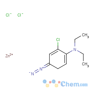CAS No:6217-19-2 Benzenediazonium,4-(diethylamino)-,trichlorozincate( 1-) 