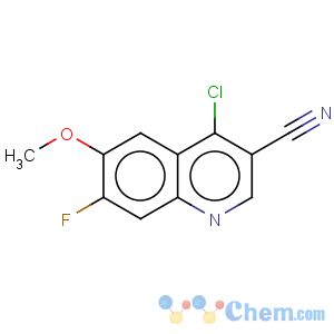 CAS No:622369-40-8 3-Quinolinecarbonitrile,4-chloro-7-fluoro-6-methoxy-