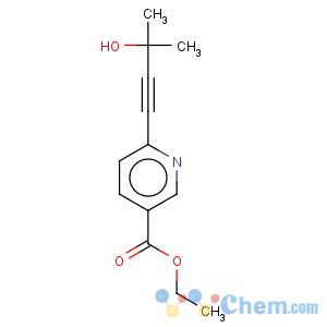 CAS No:622374-63-4 ETHYL 6-(3-HYDROXY-3-METHYLBUT-1-YNYL)NICOTINATE