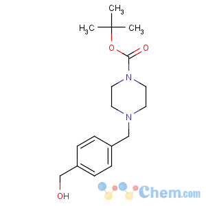 CAS No:622381-67-3 tert-butyl 4-[[4-(hydroxymethyl)phenyl]methyl]piperazine-1-carboxylate