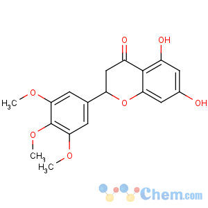 CAS No:62252-10-2 5,7-dihydroxy-2-(3,4,5-trimethoxyphenyl)-2,3-dihydrochromen-4-one