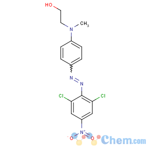 CAS No:6232-56-0 2-[4-[(2,6-dichloro-4-nitrophenyl)diazenyl]-N-methylanilino]ethanol