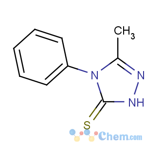 CAS No:6232-82-2 3-methyl-4-phenyl-1H-1,2,4-triazole-5-thione