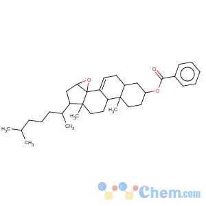 CAS No:62324-19-0 Cholest-7-en-3-ol,14,15-epoxy-, benzoate, (3b,5a,15a)- (9CI)