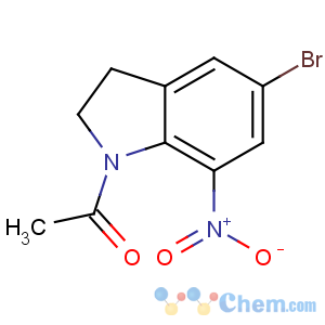 CAS No:62368-07-4 1-(5-bromo-7-nitro-2,3-dihydroindol-1-yl)ethanone