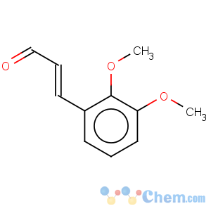 CAS No:62378-68-1 2-Propenal,3-(2,3-dimethoxyphenyl)-, (2E)-