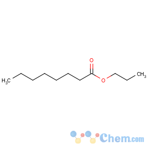 CAS No:624-13-5 propyl octanoate