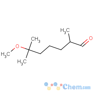 CAS No:62439-41-2 6-methoxy-2,6-dimethylheptanal