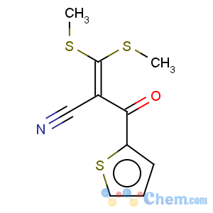 CAS No:62455-60-1 3,3-Bis(methylthio)-2-(then-2-oyl)acrylonitrile