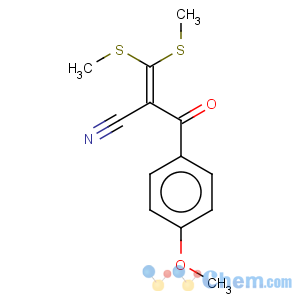 CAS No:62455-63-4 Benzenepropanenitrile, a-[bis(methylthio)methylene]-4-methoxy-b-oxo-