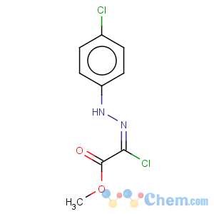 CAS No:62465-90-1 Acetic acid,2-chloro-2-[2-(4-chlorophenyl)hydrazinylidene]-, methyl ester