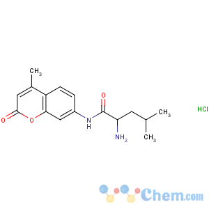 CAS No:62480-44-8 2-amino-4-methyl-N-(4-methyl-2-oxochromen-7-yl)pentanamide