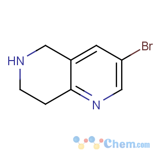 CAS No:625100-00-7 3-bromo-5,6,7,8-tetrahydro-1,6-naphthyridine