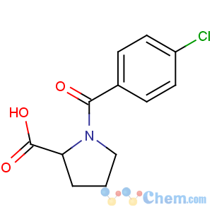 CAS No:62522-91-2 (2S)-1-(4-chlorobenzoyl)pyrrolidine-2-carboxylic acid