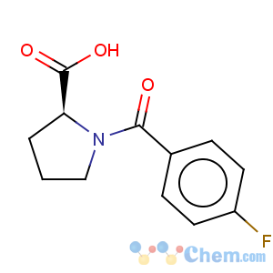 CAS No:62522-93-4 n-(4-fluorobenzoyl)-l-proline