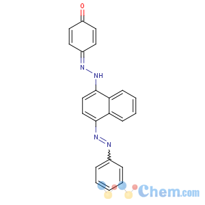 CAS No:6253-10-7 4-[(4-phenyldiazenylnaphthalen-1-yl)hydrazinylidene]cyclohexa-2,<br />5-dien-1-one