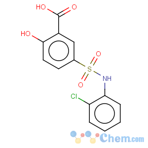 CAS No:62547-09-5 5-(2-Chloro-phenylsulfamoyl)-2-hydroxy-benzoic acid
