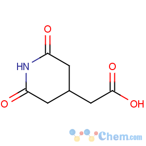 CAS No:6258-28-2 4-Piperidineaceticacid, 2,6-dioxo-