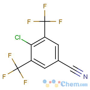 CAS No:62584-30-9 4-chloro-3,5-bis(trifluoromethyl)benzonitrile