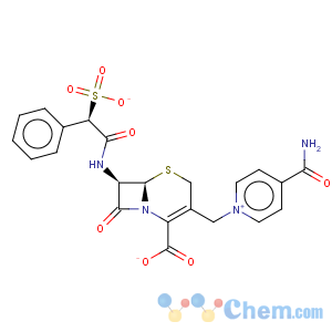 CAS No:62587-73-9 Cefsulodin