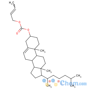 CAS No:62637-94-9 but-2-enyl<br />[(3S,8S,9S,10R,13R,14S,17R)-10,<br />13-dimethyl-17-[(2R)-6-methylheptan-2-yl]-2,3,4,7,8,9,11,12,14,15,16,<br />17-dodecahydro-1H-cyclopenta[a]phenanthren-3-yl] carbonate