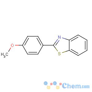 CAS No:6265-92-5 2-(4-methoxyphenyl)-1,3-benzothiazole