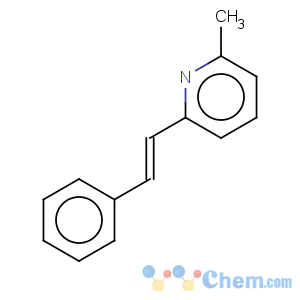CAS No:6266-99-5 Pyridine,2-methyl-6-(2-phenylethenyl)-