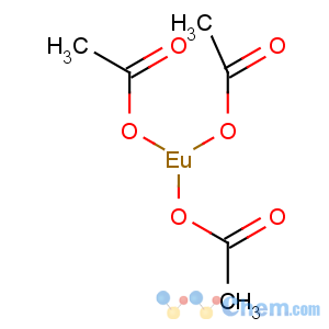 CAS No:62667-64-5 Aceticacid, europium(3+) salt, hydrate (9CI)