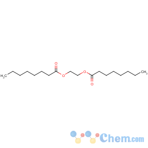 CAS No:627-86-1 Octanoic acid,1,1'-(1,2-ethanediyl) ester