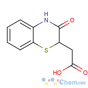 CAS No:6270-74-2 2-(3-oxo-4H-1,4-benzothiazin-2-yl)acetic acid