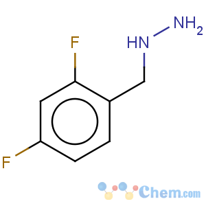 CAS No:627076-28-2 hydrazine, [(2,4-difluorophenyl)methyl]- (9ci)