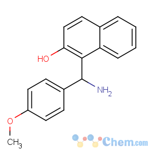 CAS No:6271-13-2 1-[AMINO-(4-METHOXY-PHENYL)-METHYL]-NAPHTHALEN-2-OL
