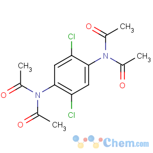 CAS No:62715-83-7 N-acetyl-N-[2,5-dichloro-4-(diacetylamino)phenyl]acetamide